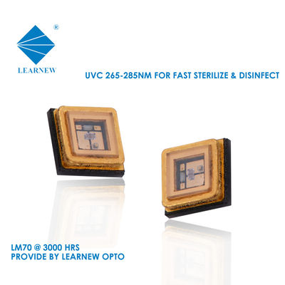 Optische UVC LED Diode der Energie-35mw des Chip-150ma 200ma 254nm 2W LED