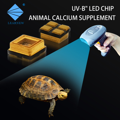 Keramische SMD LED UVB LED CHIP 290nm 300nm 310MN 315nm 3535 Chip Led für Tiercalcium Ergänzung