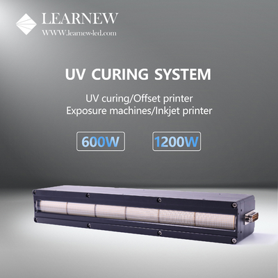 Learnew 1200 W 395 nm UVA-System AC220 V Dimmung 0–1200 W Quarzglaslinse 120 ° Hochleistungs-SMD- oder COB-Chips