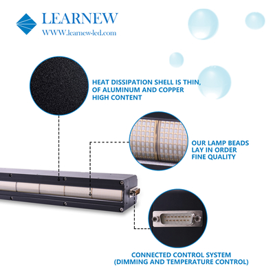 Kurierendes Lampen-UVsystem der Wasserkühlungs-2500W 395nm für Tintenstrahl-Drucken