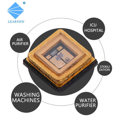 CE-zertifizierter 270nm 265nm 275nm UVC LED-Chip mit Quarzglaslinse für Wasserreiniger