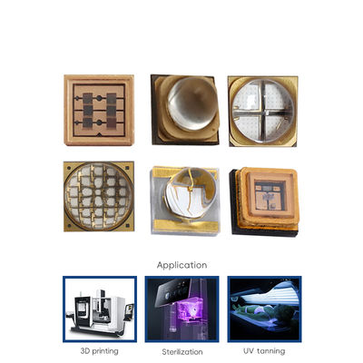 Anpassbares Hochleistungs-LED-Chip mit 0,5 Watt UVC-LED-Chip mit SMD-LED-Chip Flip-Chip 250-270nm 5-7V für industrielle Wasserluftdesinfektion