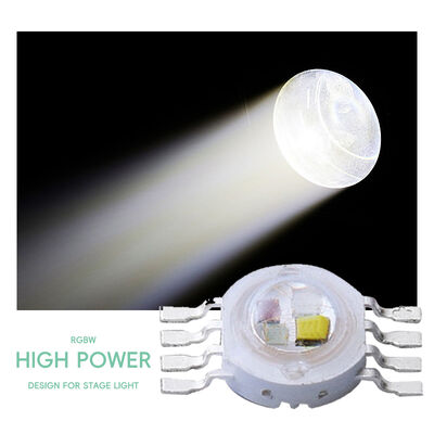 Hot Sale High Power 3W 4W RGB RGBW Epistar LED Chip High Brightness 120 Degree Stage & Landscape Lighting Red