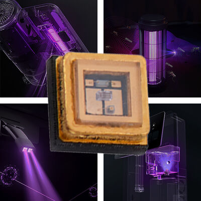 8-12mW 0.5w 3535 Far Deep Uvc 120 Degree 270-280nm Uv Ultraviolet Uvc Leds Diode Modules