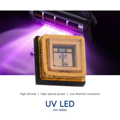 3W UVC 3535 Paket 265nm SMD Hochleistungs-SMD 500mA UVC-LED-Diode Hohe Effizienz 110mW 275nm Wasser-Luftreinigung