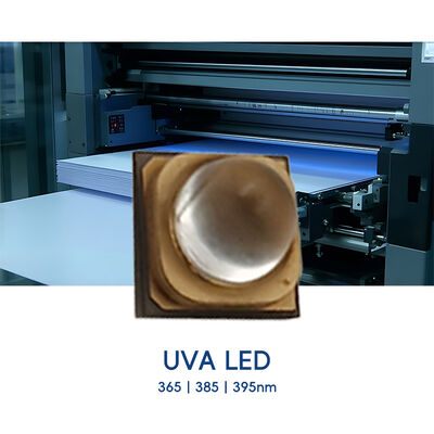 Lichtempfindliche LED-Pflanzen Wachstumsmarkt UV-Härtung Inkjet-Härtung 365/385/395nm 3w 3838 Serie kundenspezifische UVA-COB-LED-Chips