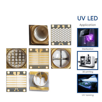 Bester Preis, lichtempfindliche LED-Pflanzenzucht, UV-Härtung, Inkjet-Härtung, 365/385/395 nm, 3 W, 3838 Serie, UVA-COB-LED-Chips