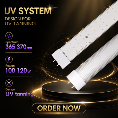 LEARNEW Hochleistungs-UV-LED mit 100 W bis 120 W und 365–370 nm für die Spektralerkennung und Fluoreszenzreaktion der Hautbehandlung