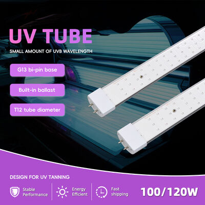 Professionelle UV-Bräunungsröhre 100W-120W 1,8M 1,9M 2,0M CE-zertifizierte 365nm UV-Röhre für Sonnenbank-Geräte