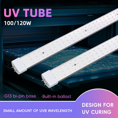 365Nm UV-Röhre 310Nm UVB UVA 10:1 Verhältnis Bräunungsröhre 100W 120W Quecksilber-Ersatzröhre Zertifiziert ISO9001 CE EMC LVD