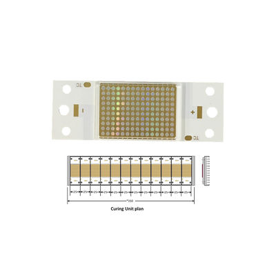 Kurieren UVled Chips 120000-180000mW der Lampen-7025 UVpfeilers LED