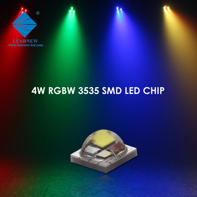 4W High Power SMD3535 RGBW 350mA 620-630nm 520-530nm 460-470nm 3000K mit Bühnenbeleuchtung