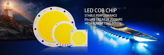1500 2000W Flip LED-Chips 2700K 6500K 35V 38V für Außenbeleuchtung