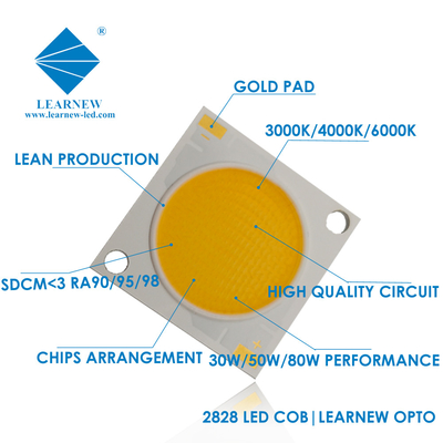 Super Aluminium 2828 Flip Chip Cob Led 30w 50w 100w Hochleistungs Led Chip für Farbkonsistenz