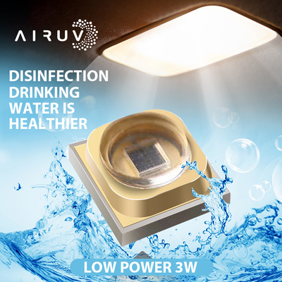 Hoher optischer Chip UVC 254nm geführtes UV270nm 280nm purpurrotes 1W 3W der Energie-UVA UVB LED