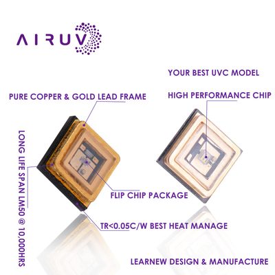 UVC LED Chip 255nm SMD LED 3535 6V LEARNEW 1W für Keimer