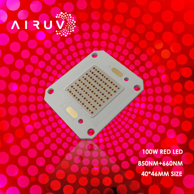 Shenzhen Fabrik 3535 4046 Größe 100w 660nm 150w HIGH POWER IR LED COB Chip für den Hautschutz Virtual Reality