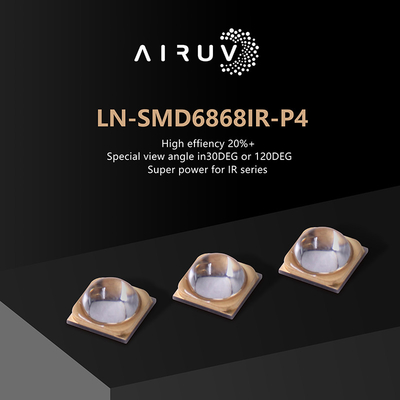 LED-Enkapselungsreihe 5W 8W 6868 IR LED CHIP IR Infrarot-Rot-LED 730 nm