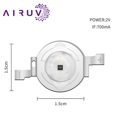 2W LED-Chip 585-590nm 800-810nm 950-1100mW 700mA 2,0-2,4V für Therapielampen