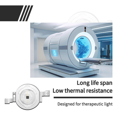 Großhandel 2W 585-590nm 800-810nm LED Chip 950-1100mW 700mA 2,0-2,4 V Für Therapeutische Lampe