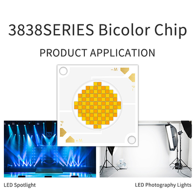 200 W 200 W COB LED Chip CRI95 Bifarbige COB-LEDs mit Dämpfung mit doppelter CCT 2700K 6500K