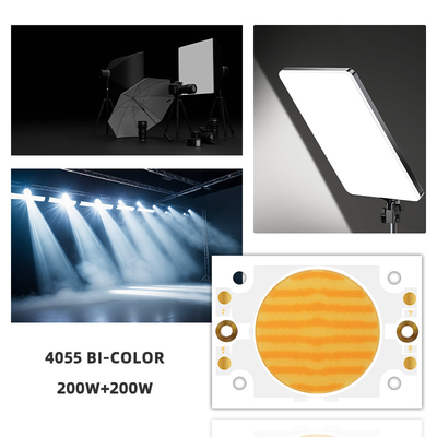 Customized 200w 4055 Dual Color Cob Led mit 200W 200W Leistung und Weiß 2600k 6500k