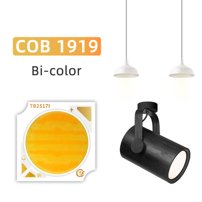18W 25W Doppelfarbige COB LED Chip 2800k 6500k 1919 LED COB Einstellbare Fotografielampe