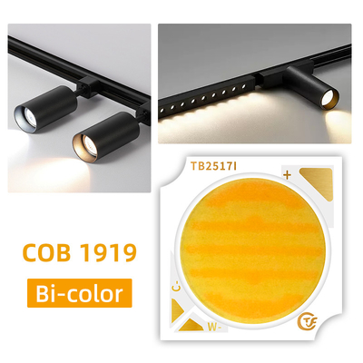 18W 24W 25W 30W Bi Color COB LED 1919 Serie mit voller Größe 19x19MM und CCT 2800K/6500K