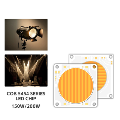 5454 Dimmbar 200w 150w Cob Led Chip Doppelfarbtemperatur 2700k 6500k 51-53v 57-60v