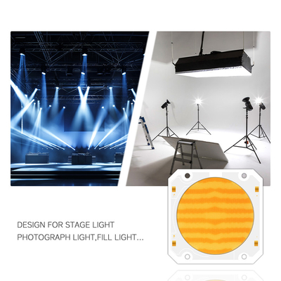 High Power Bi Color 300W 6060 Flip Chip Custom Cob Led Chip für kommerzielle Led-Leuchte Bühnenlicht