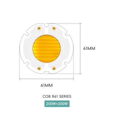AC 51-53V 2700K-6500K Vollspektrum-LED-Chip 200w AC COB LED-Chip