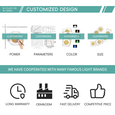 R61 60X60MM LED-Chip Weiß 200W+200W Leuchtlampe Perlendiode SMD-LED-Chip
