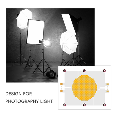 Hochleistungs-COB-LED-Chip 1200 W Bi-Farbe 2800k 6500k LED-COB-Chip für Fotolampe