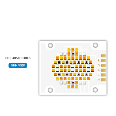 180W High CRI 95 RGBWC Fünffarbiger COB LED-Chip für DC 21v 24v 26v 36v 48v Hochleistungs-LED