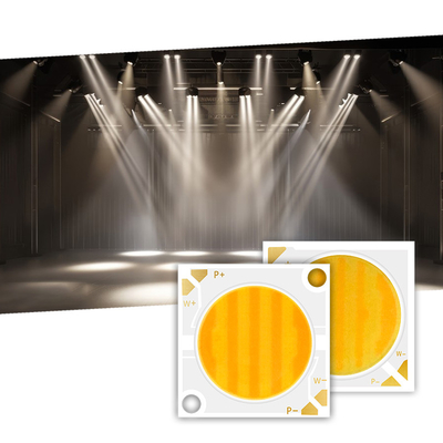 2424 Bicolor COB LED CCT 2700k bis 6500k Hohe CRI95 COB LED Chip Reflektor Form R21mm 40W+40W 100-110lm/w 1.1A 36-38V COB Leuchten