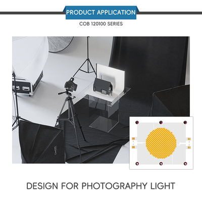 2400W COB Bi-Color 2700K 6500K CCT Hochleistung 1200W+1200W COB 120mm*100mm LED-Chip-Modul CRI 95+ für Fotografiebeleuchtung