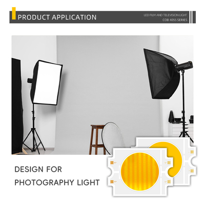 Hochleistungs-LED-Chip 4055 LED 100W Chip Dual CCT 200W 200W Bi-Color 2700K 6500K LED COB 45V für Fotografie Videolicht