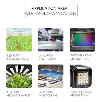 Anpassbarer UV-LED-Chip SMD 3535 3838 8025 220-420nm 5-Jahresgarantie
