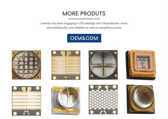UV LED Chip 1W-50W Hochleistungs-SMD für industrielle Aushärtung 50000 Stunden Lebensdauer
