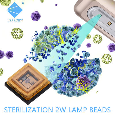 CE-zertifizierter 270nm 265nm 275nm UVC LED-Chip mit Quarzglaslinse für Wasserreiniger