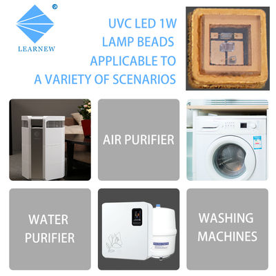 CE-zertifizierter 270nm 265nm 275nm UVC LED-Chip mit Quarzglaslinse für Wasserreiniger