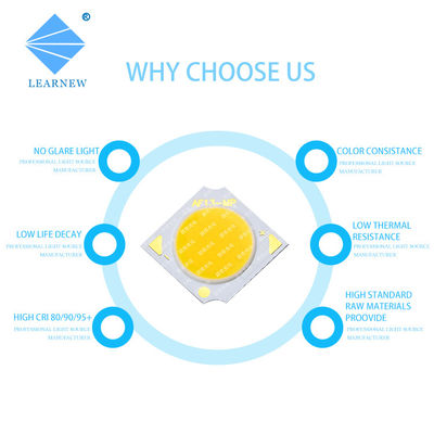 1414 Size COB LED Chip with 2700-6500K Color Temperature and 10W 15W 30W Power for LED Downlight and Car Light