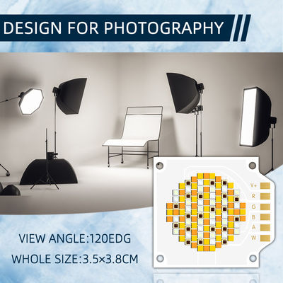 Hochwertiger RGBWW 3538 COB LED-Chip mit 2 Jahren Garantie, 24-26V Eingangsspannung und 10000 Betriebsstunden für LED-Bühnenlicht
