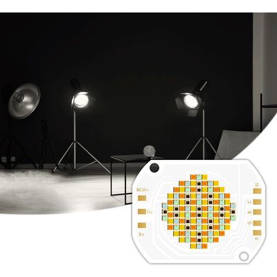 350W COB LED Chip 2700K-6500K RGBCW Vollfarbig abstimmbar mit 120° Abstrahlwinkel für Bühnen- & Fotoleuchten