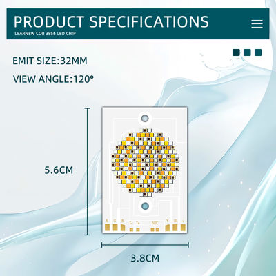 5-in-1 RGBWW COB LED Chip 300W 500W 460/520/620NM für Bühnenbeleuchtung und DIY-Projekte