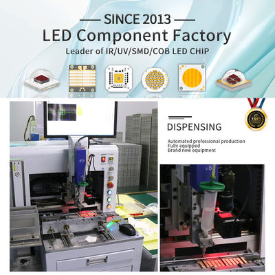 5-in-1 RGBWW COB LED Chip 300W 500W 460/520/620NM für Bühnenbeleuchtung und DIY-Projekte