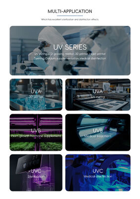 Industrielle 10W 395nm UV-LED-Modul für die 3D-Drucker-Expositionshärtung