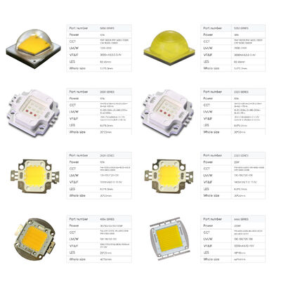 High Power SMD5050 10W-18W DC6V/12V Led Diode 2000LM 5.0*5.0mm 120 Grad LEDs Lampenscheiben 2700k 3000k 4000k 5000k 6000k 6500k