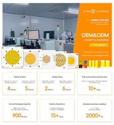 30W+30W BICOLOR 1919 COB LED CHIP DOWNLIGHTS INDOR LICHTS SPOTLIGHTS 36-38V DIMMABLE CCT Zwei Farben 2700-6500K