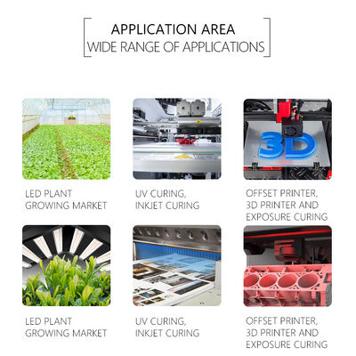 Neue UV-LED-Lampenperle UVA SMD6868 LED-Chip R5.0MM 365nm 385nm 395nm 10W Fabrikdirekt für 3D-Drucker Pflanzenwachstum Desinfektion